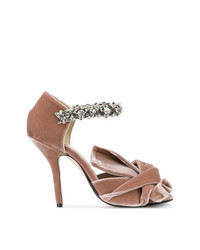 N°21 N21 Embellished Knotted Bow Sandals