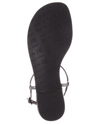 Pelle Moda Baxley 3 Crystal Embellished Sandal