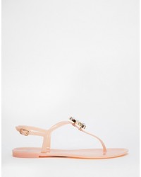 Asos Collection Fabulous Embellished Jelly Sandals