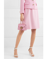 Dolce & Gabbana Devotion Mini Embellished Satin Shoulder Bag