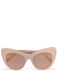 Pink Embellished Sunglasses