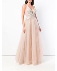 Loulou Embellished Tulle Princess Gown