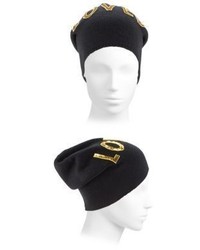 Gucci Loved Sequin Embroidered Wool Hat