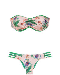 BRIGITTE Embroidered Badeau Bikini Set