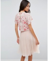 Needle & Thread Cherry Blossom Embroidered Top