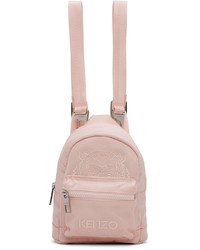 Kenzo Pink Mini Kampus Tiger Backpack