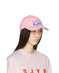 Sjyp Pink Love Logo Cap