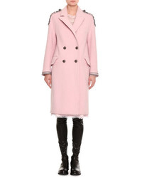 Pink Embroidered Coat