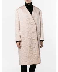 Alexander McQueen Butterfly Embroidered Cocoon Coat