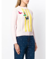 Vivetta Butterfly Embroidered Sweater