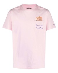 MC2 Saint Barth Embroidered Chest Pocket T Shirt