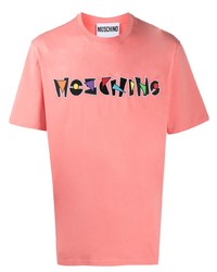 Moschino Embroidered Logo T Shirt