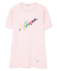 BLOUSE Heaven Embroidered Cotton Jersey T Shirt