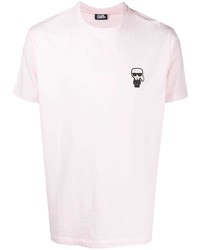 Karl Lagerfeld Kikonic Logo Patch T Shirt