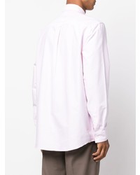 JW Anderson Logo Embroidered Cotton Shirt