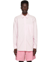 Wooyoungmi Pink Embroidered Shirt
