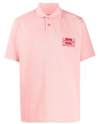 Martine Rose Embroidered Short Sleeved Polo Shirt