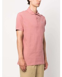 Barbour Logo Embroidered Cotton Polo Shirt