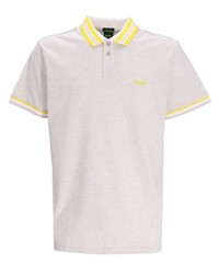 BOSS Logo Embroidered Cotton Polo Shirt