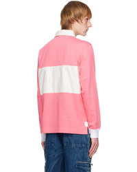 Givenchy Pink Embroidered Polo