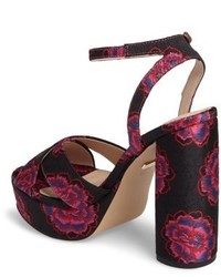 Topshop Lollie Embroidered Sandals