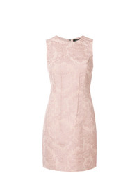 Theory Embroidered Fitted Dress