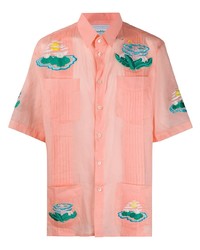 Casablanca Ocean Resort Short Sleeved Shirt