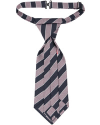 Kenzo Navy Pink Paris Pixel Rose Tie
