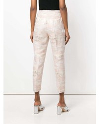 Blugirl Embroidered Fitted Trousers