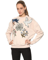 Alexander McQueen Cotton Sweatshirt W Embroidered Patches