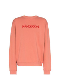 JW Anderson Pink Ed Cotton Sweatshirt