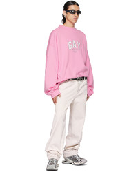 Balenciaga Pink Pride Sweatshirt