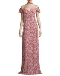 Alexis Addilyn Off The Shoulder Choker Gown