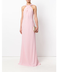Boutique Moschino Draped Halterneck Gown