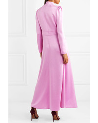 Valentino Satin Crepe Gown Pink