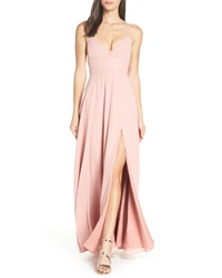 Fame and Partners Strappy Evening Dress