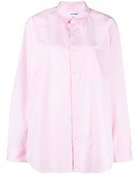 Pink Eyelet Long Sleeve Shirt