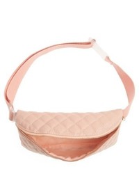 Amici Accessories Quilted Belt Bag Pink