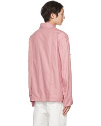 AMI Alexandre Mattiussi Pink Oversized Jacket