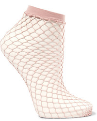 Pink Fishnet Socks