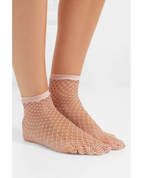 Falke Fishnet Socks Pink
