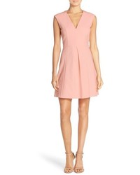 French Connection Capri Seamed Fit Flare Dress