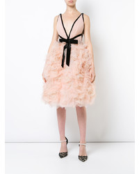 Marchesa Roses Cocktail Dress
