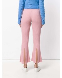 Cashmere In Love Cashmere Candiss Flared Knit Trousers