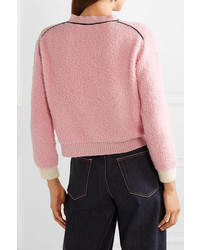 Marni Wool Blend Fleece Sweater