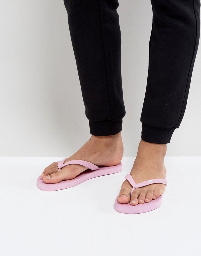 Hype Flip Flops In Pink, $24, Asos
