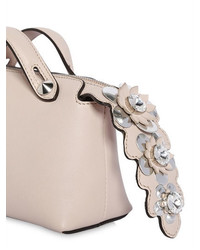 Fendi Mini By The Way Bag W Floral Detail