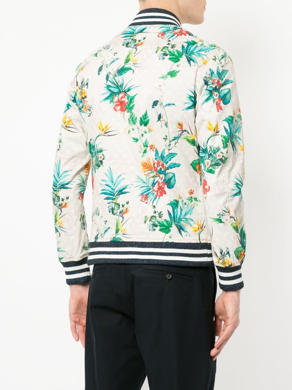 Loveless Floral Bomber Jacket, $372 | farfetch.com | Lookastic