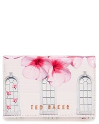 Ted Baker London Window Box Floral Clutch Pink