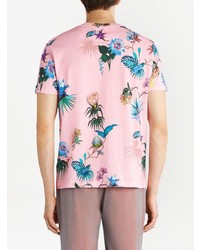 Etro All Over Floral Print T Shirt